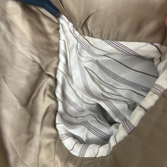 Ermenegildo Zegna Blazer Men 56R Gray Glen Plaid Check Flannel 100% Wool - Picture 8 of 12